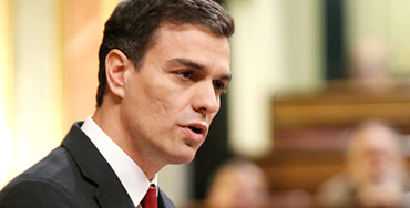 Pedro Sánchez, secretario general del PSOE