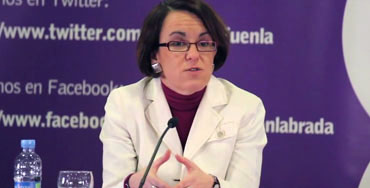 Purificación Causapié, portavoz socialista en el Ayuntamiento de Madrid