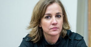 Tania Sánchez, exconcejal de Rivas-Vaciamadrid y exdiputada de la Asamblea de Madrid por IU