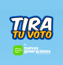 Logotipo de Tira tu voto