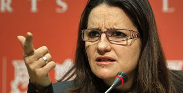 Mónica Oltra, vicepresidenta y consejera de Igualdad de la Comunidad Valenciana
