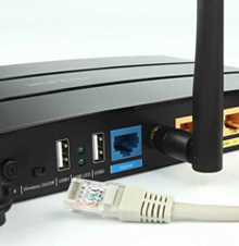 Conexión de router