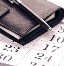 Agenda financiera semanal