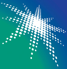 Logo de la petrolera Aramco