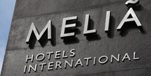 Placa de Meliá Hotels International