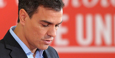 Pedro Sánchez, secretario general del PSOE