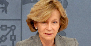 Elena Salgado, exvicepresidenta económica del Gobierno
