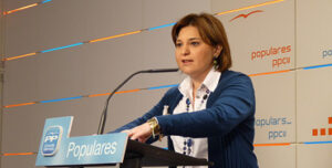 Isabel Bonig, presidenta del PP de Valencia