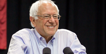 Bernie Sanders, senador del Partido Demócrata por Vermont