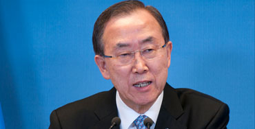 Ban ki-Moon, secretario general de la ONU