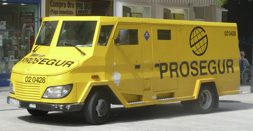 Camión de Prosegur