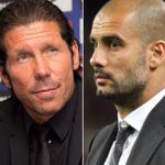 Diego Simeone y Pep Guardiola