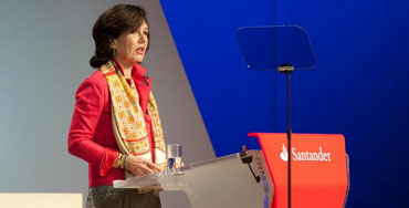 Ana Botín, presidenta del Banco Santander