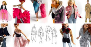 Barbie vestida con moda española
