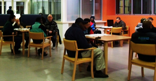 Centro de acogida para personas sin hogar Campaña contra el Frio