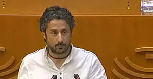 Eugenio Romero, diputado de Podemos en el Parlamento extremeño