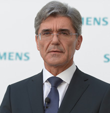 Joe Kaeser, presidente de Siemens