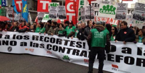 Manifestación contra la LOMCE