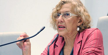 Manuela Carmena, alcaldesa de Madrid