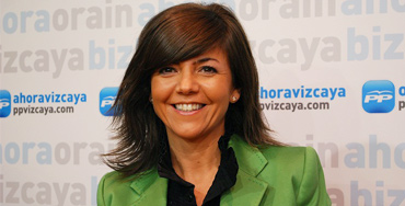 Nerea Llanos, secretaria general del PP vasco