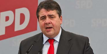 Sigmar Gabriel, líder del SPD y ministro de Economía