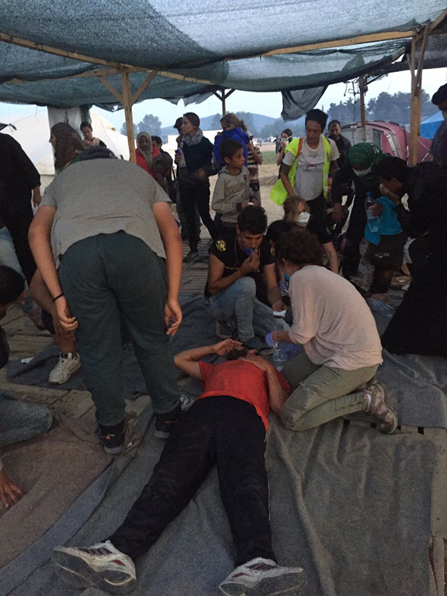 Ataque campamento refugiados