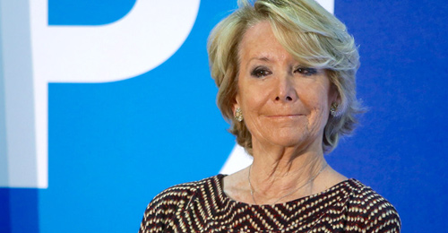 Esperanza Aguirre, Portavoz del PP