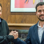 Pablo Iglesias y Alberto Garzón