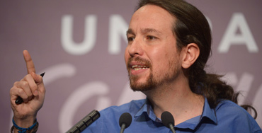 Pablo Iglesias, secretario general de Podemos