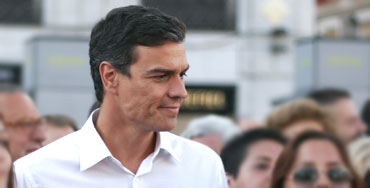 Pedro Sánchez, secretario general del PSOE