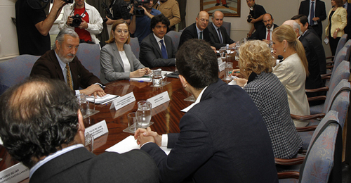 Reunión de las partes involucradas en la Operación Chamartín