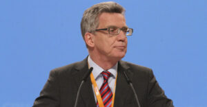 Thomas de Maizière, ministro alemán del Interior