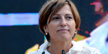 Carme Forcadell, presidenta del Parlamento de Cataluña