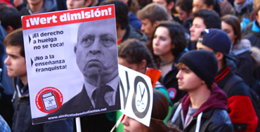 Manifestación contra la LOMCE