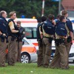 Policía alemana durante el tiroteo en Múnich - Foto: dpa