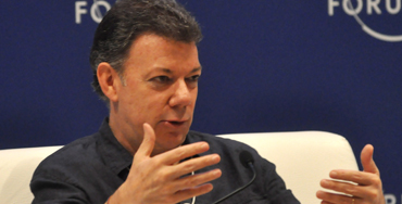 Juan Manuel Santos, presidente de Colombia