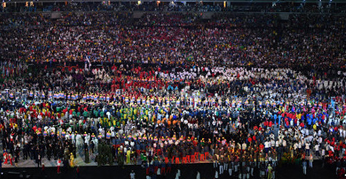 Inauguración de los Juegos Olímpicos de Rio de Janeiro 2016
