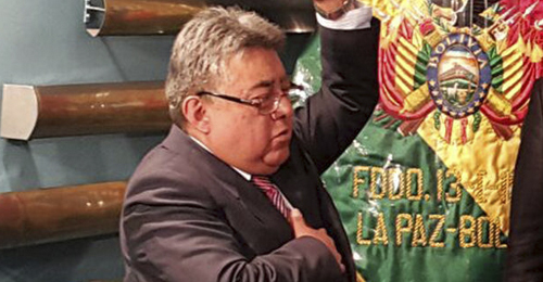 Rodolfo Illanes, viceministro boliviano de Régimen Interior y Policía