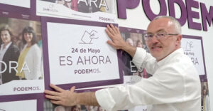 Antonio Montiel, portavoz del grupo parlamentario de Podemos en Las Cortes Valencianas
