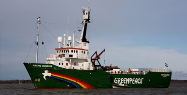 Barco de Greenpeace
