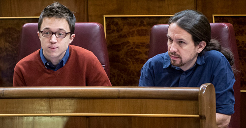 Pablo Iglesias e Iñigo Errejón