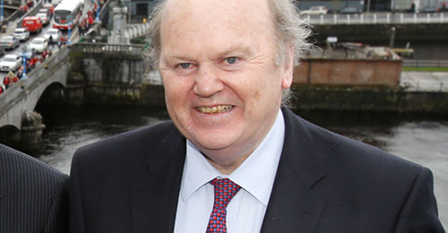 Michael Noonan, ministro irlandés de Finanzas