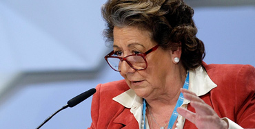 Rita Barberá, exalcaldesa de Valencia y senadora por el PP
