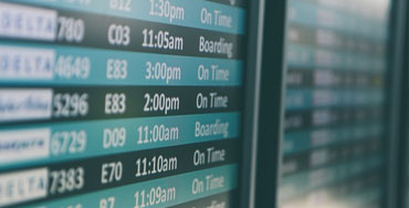 Panel de un Aeropuerto