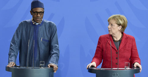 Muhammadu Buhari y Angela Merkel - Foto: Rainer Jensen/dpa