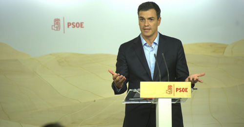 Pedro Sánchez, ex secretario general del PSOE