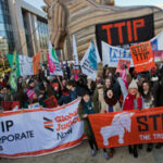 Manifestación contra el TTIP
