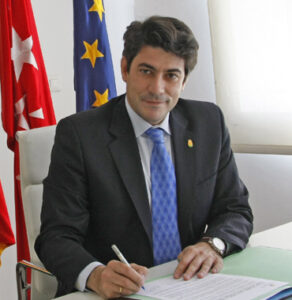 David Pérez, alcalde de Alcorcón