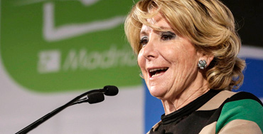 Esperanza Aguirre, expresidenta de la Comunidad de Madrid