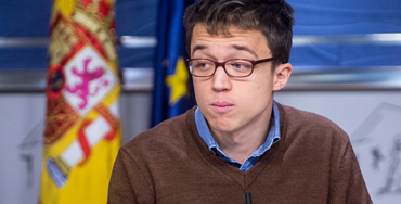 Íñigo Errejón, portavoz de Unidos Podemos